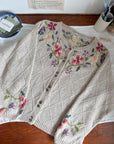The Floral Bean Cardigan (L)