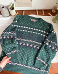The Nordic Fair Isle Sweater (L)