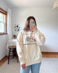 The Creamy Maple Collared Crewneck (L)