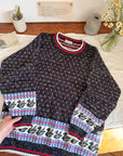 The Abstract Bird Sweater (L)