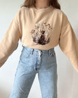 The Chocolate Lab Birch Crewneck (L)