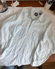 The Cloudy Blue Chambray Button Up (L)