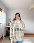 The Granola Texture Sweater (XL)