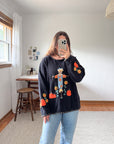 The September Scarecrow Sweater (L)