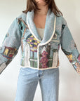 The Birdhouse Tapestry Cardigan (M)