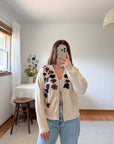 The Falling Leaf Cardigan (L)