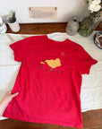 The Quilted Chicken Tee (M)