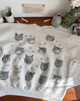 The Double Sided Kitty Crewneck (L)