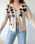 The Falling Leaf Cardigan (L)