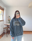 The Timberwolf Charcoal Crewneck (L)