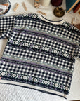 The Gingham Granny Cardigan (M)