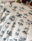 The East Coast Lighthouse Sweatshirt Cardigan (L)