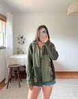 The Leafy Green Cardigan (L)