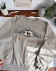 The Alaska Wolf Crewneck (L)