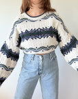 The Nordic Wide Pattern Sweater (L)