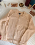 The Beige-y Yellow Cardigan (M)