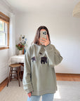 The Faded Bear Crewneck (XXL)