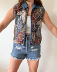 The Horse Tapestry Vest (S)