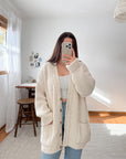 The Cozy Crochet Cardigan (XL)