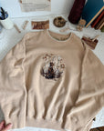 The Chocolate Lab Birch Crewneck (L)