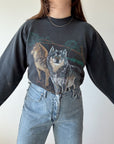 The Midnight Wolf Crewneck (L)