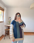 The Color Pop Stripe Sweater (L)