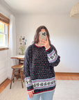 The Abstract Bird Sweater (L)