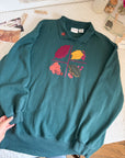The Forest Leaf Collared Crewneck (XL)