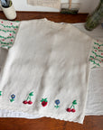 The Spring Picnic Short Sleeve Cardigan (M)