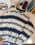 The Nordic Wide Pattern Sweater (L)