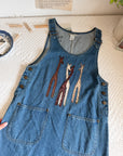 The Giraffe Patch Overall Dress (S)