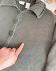 The Cozy Moss Cardigan (L)