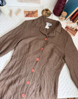 The Coffee Roast Long Cardigan / Dress (S)