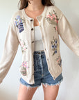 The Flower Pot Cardigan (L)