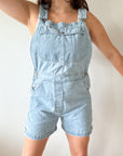 The Riveted Lightwash Shortalls (S)