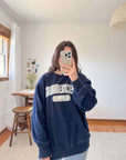 The Navy Breckenridge Crewneck (L)