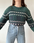 The Nordic Fair Isle Sweater (L)