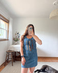 The Giraffe Patch Overall Dress (S)