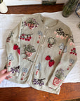 The Strawberry Garden Cardigan (S)