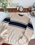 The Thick Stripe Pinterest Sweater (L)