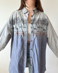 The Forest Fleece Deer Button Up (XL)