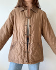 The Quilted Latte Jacket (L)