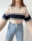 The Thick Stripe Pinterest Sweater (L)