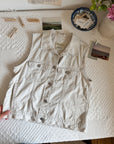 The Cream Eddie Utility Vest (M)
