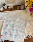 The Fair Isle Spring Cardigan (M)