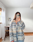 The Fair Isle Daylight Zip Up (XL)