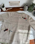 The Springy Bird Cardigan (XL)