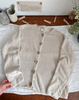 The Sandy Wooden Button Cardigan (M)