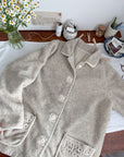 The Cream Sherpa Jacket (L)