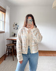 The Pastel Pattern Cardigan (M)
